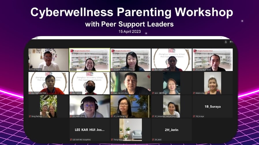 Cyberwellness Parenting Workshop 2023 (With our Peer Support Leaders)